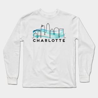 Charlotte, North Carolina Long Sleeve T-Shirt